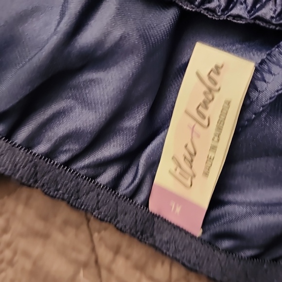 Lilac + London Navy Nighty set - Picture 12 of 14